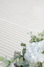 Brosa Friary White Runner Rug