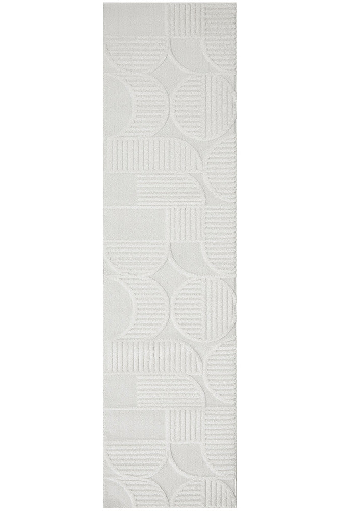 Brosa lee White Runner Rug