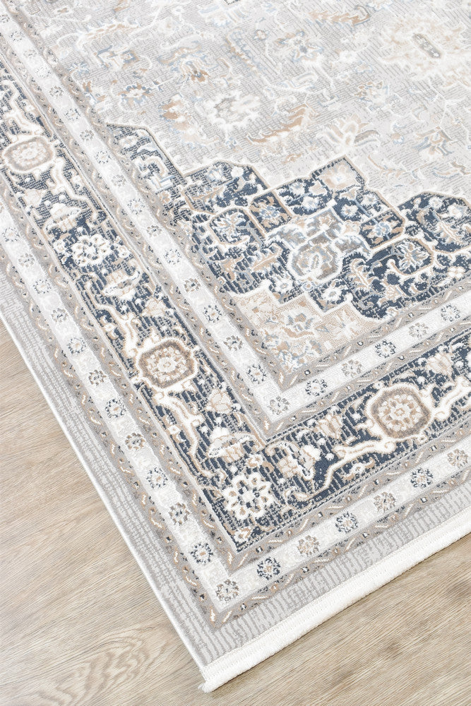 Sultana Constant Navy Cream Rug