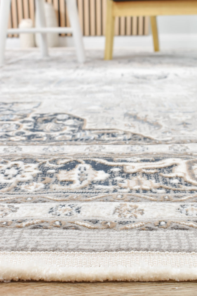 Sultana Constant Navy Cream Rug