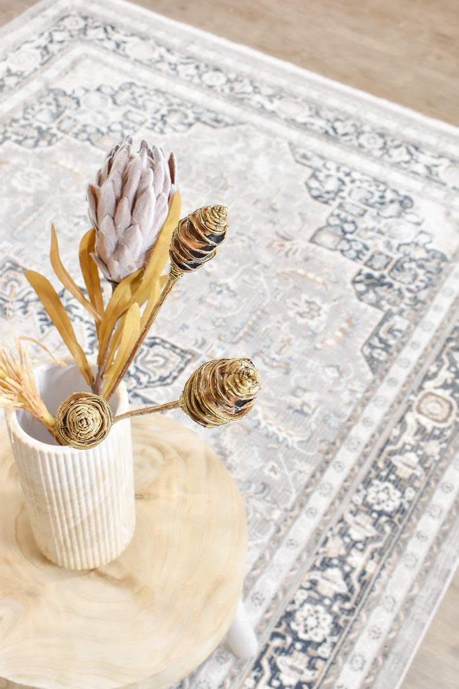 Sultana Constant Navy Cream Rug