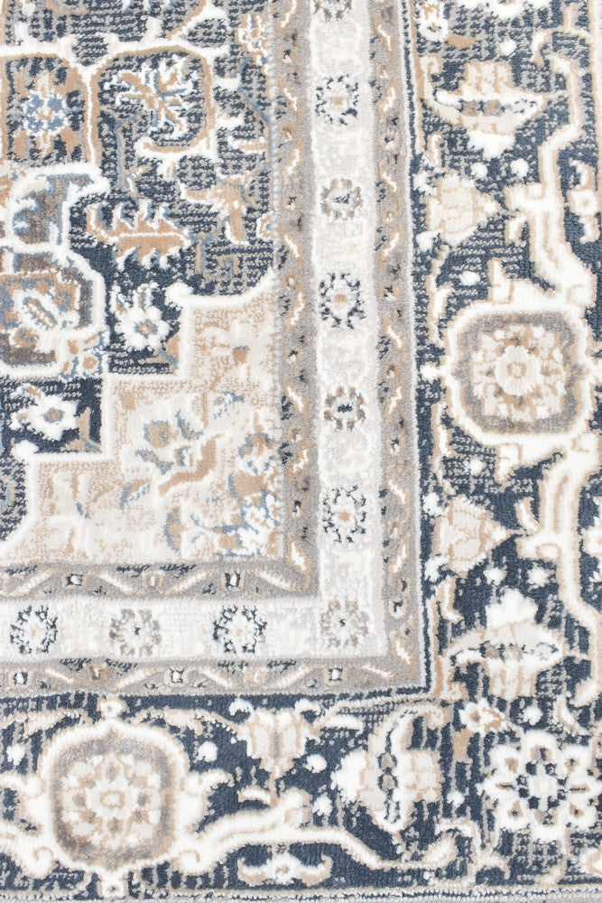 Sultana Constant Navy Cream Rug