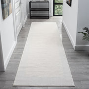 Elegant Ivory Runner Rug