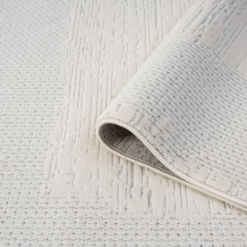 Elegant Ivory Runner Rug