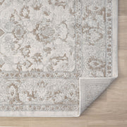 Elegant Pearl Runner Rug