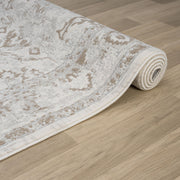 Elegant Pearl Runner Rug