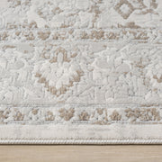 Elegant Pearl Runner Rug