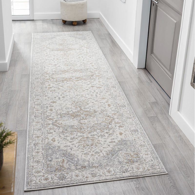Elegant Frost Runner Rug