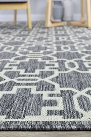 Long Island Star Grey Cream Rug