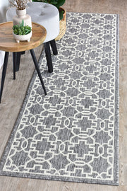 Long Island Star Grey Cream Rug