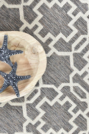 Long Island Star Brown Cream Rug