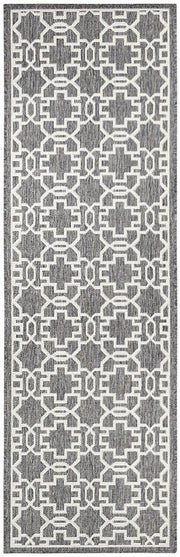 Long Island Star Brown Cream Runner Rug