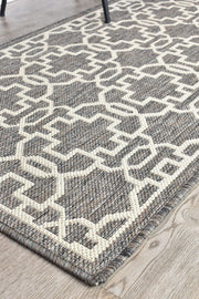 Long Island Star Brown Cream Rug