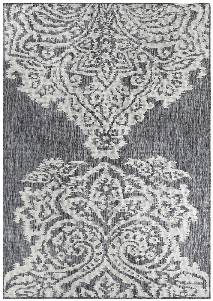 Long Island Sheen Cream Grey Rug