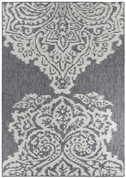 Long Island Sheen Cream Grey Rug