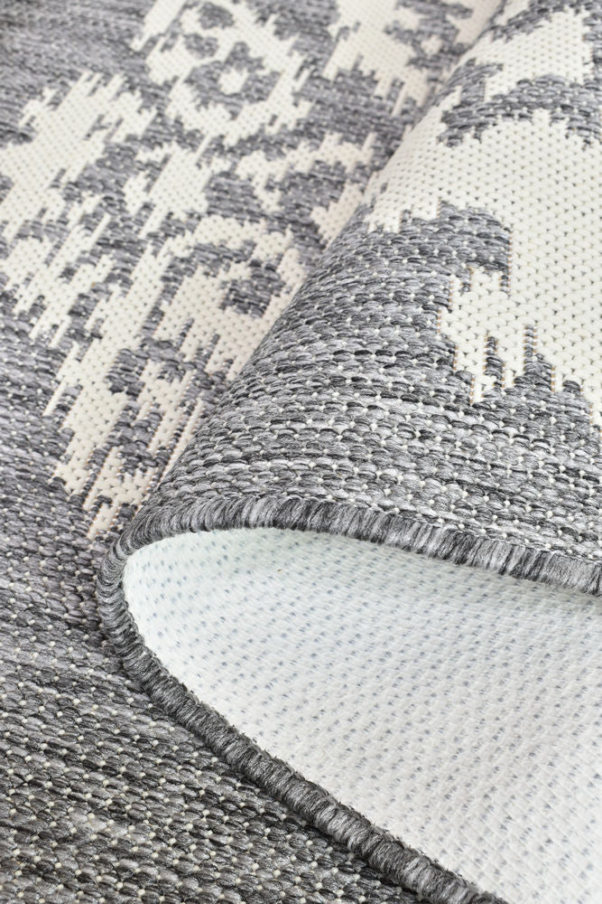 Long Island Sheen Cream Grey Rug