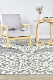 Long Island Sheen Cream Grey Rug
