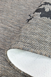 Long Island Sheen Brown Black Rug