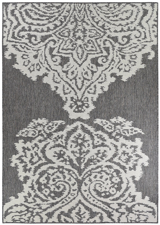 Long Island Sheen Brown Cream Rug