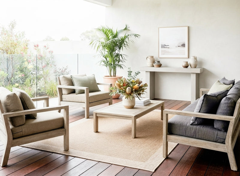Lumina Indoor Outdoor Natural Rug