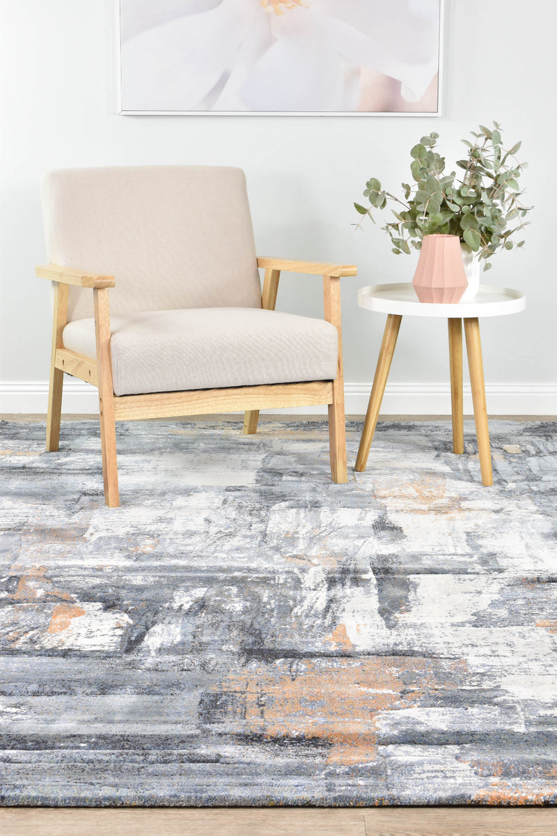 Designer Modern Sodalite Rug
