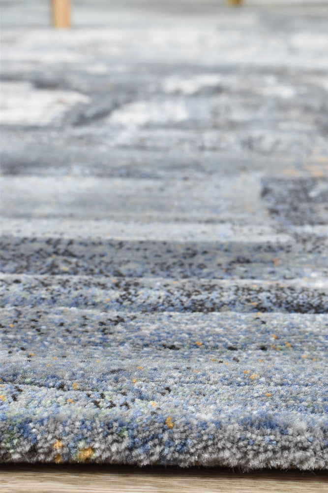 Designer Modern Sodalite Rug