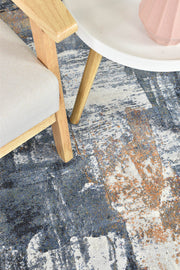 Designer Modern Sodalite Rug