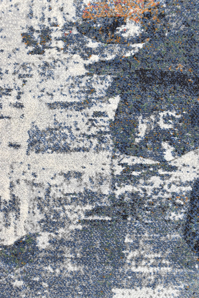Designer Modern Sodalite Rug