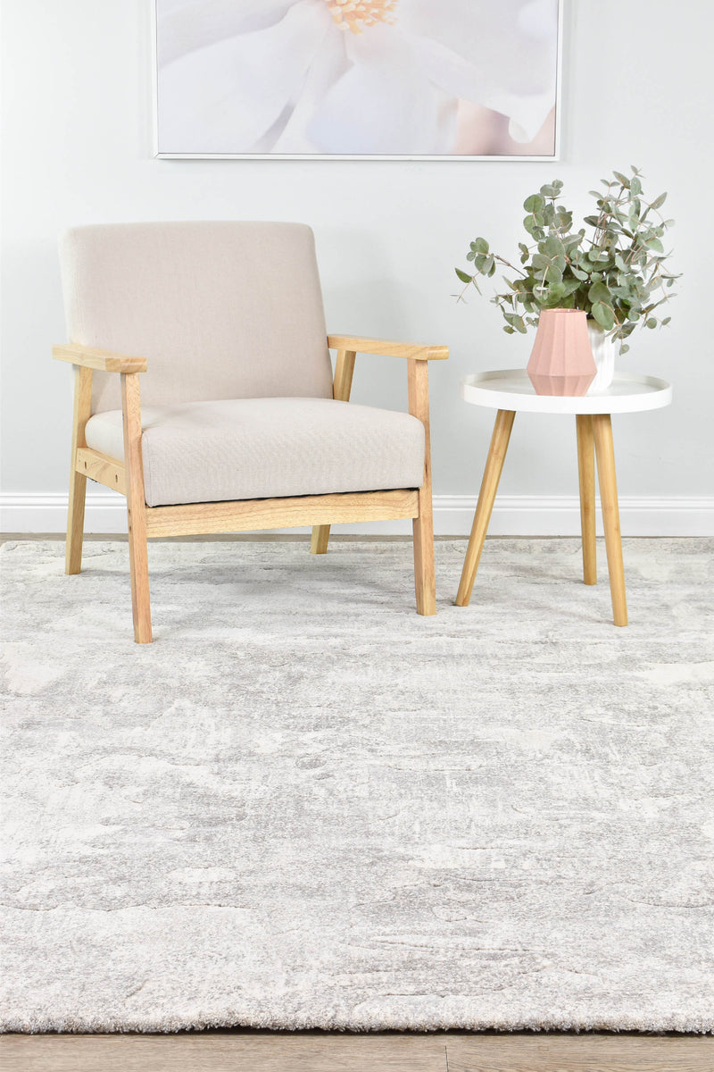 Designer Modern Smokey Quartz Rug