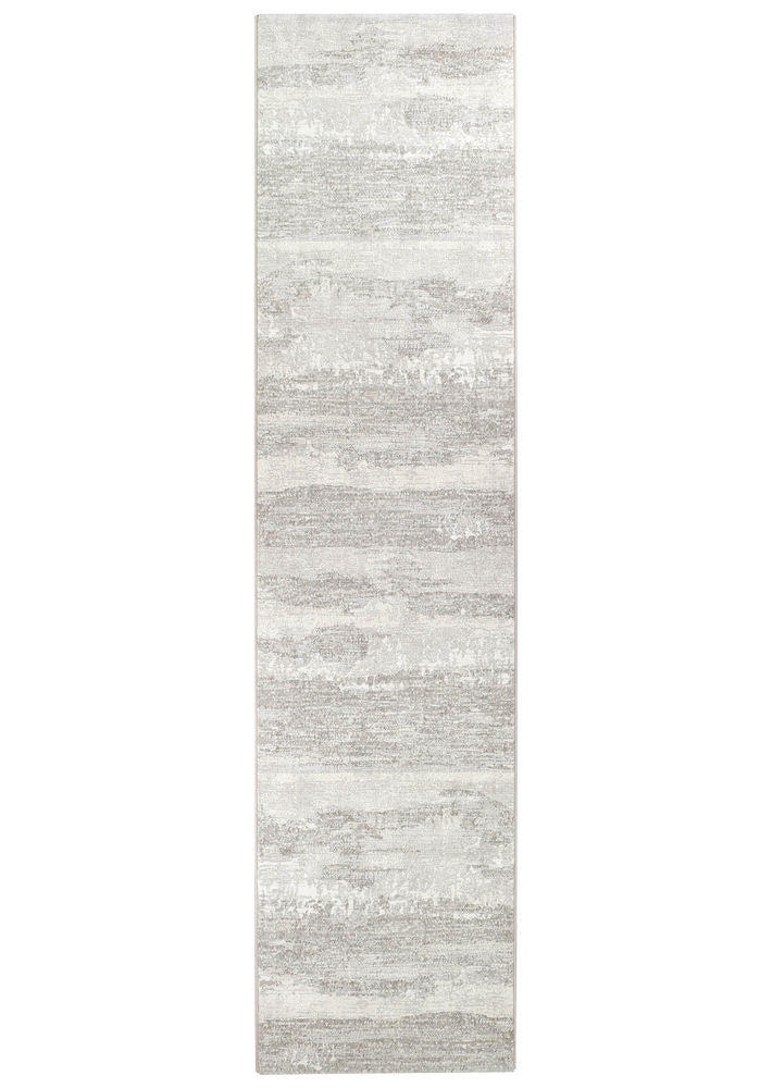 Designer Modern Dune Beige Runner Rug