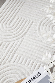 Marietta Diorite White Runner Rug