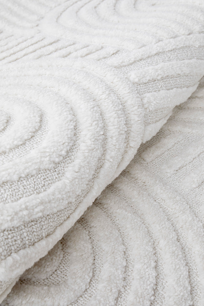 Marietta Diorite White Runner Rug