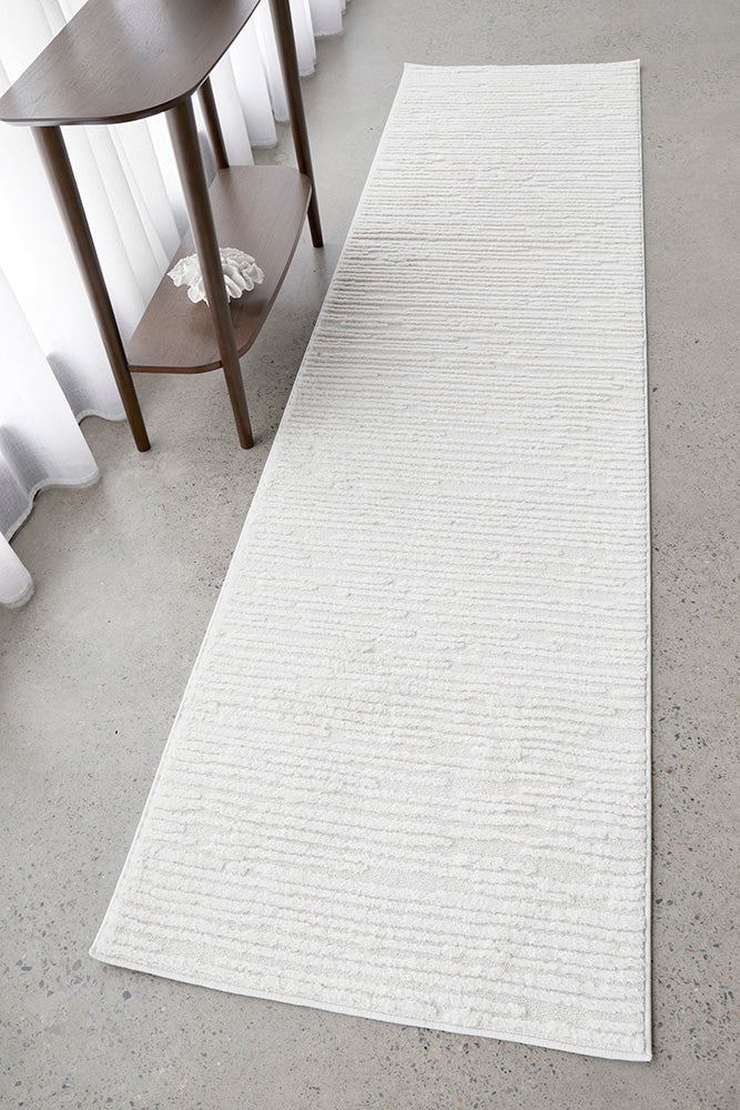 Marietta Nuri White Runner Rug
