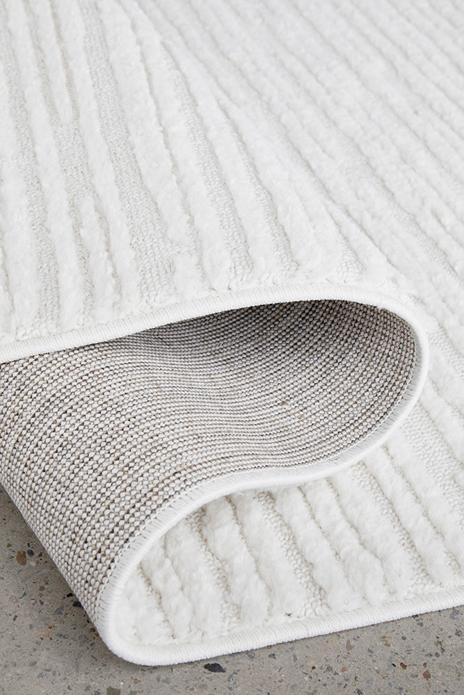 Marietta Nuri White Runner Rug