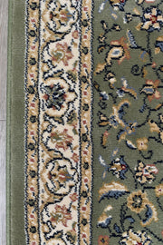 Michelan Angelo Green Runner Rug