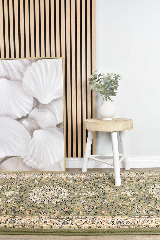 Michelan Angelo Green Rug