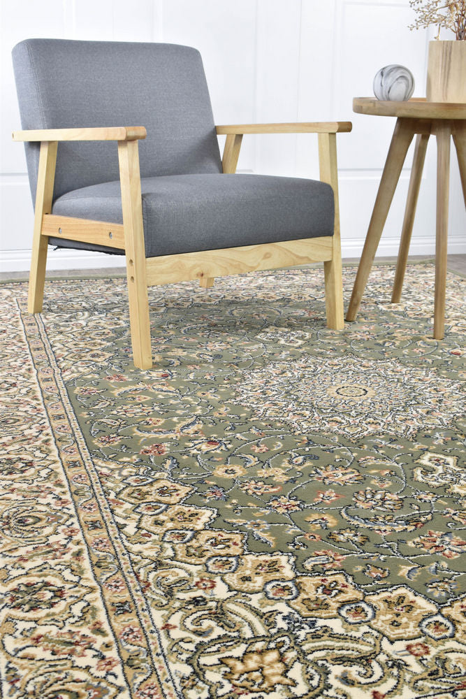 Michelan Angelo Green Rug