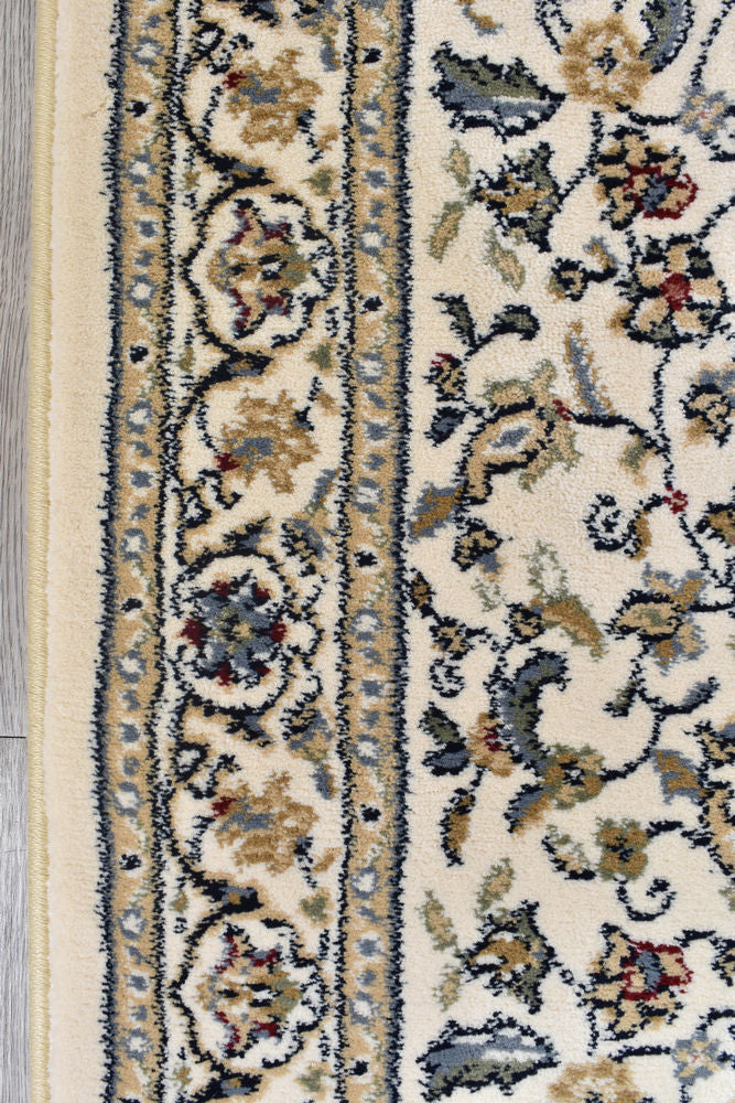 Michelan Angelo Beige Runner Rug