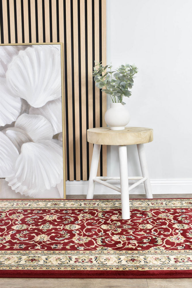 Michelan Angelo Red Runner Rug