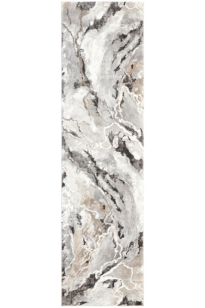 Quartz Essential Natural Runner Rug