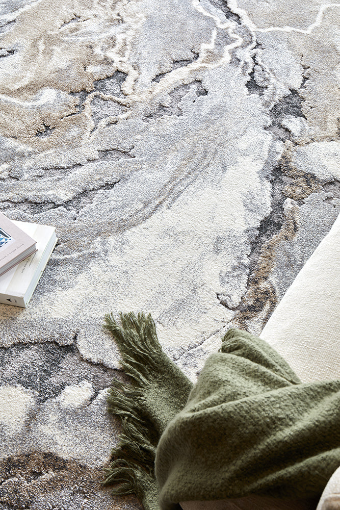 Quartz Essential Natural Runner Rug