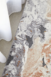 Quartz Nutrition Rust Runner Rug