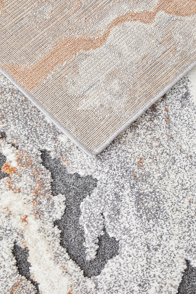 Quartz Nutrition Rust Runner Rug