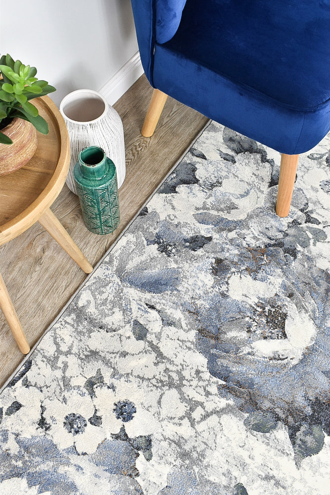 Designer Modern Lexington Blue Runner Rug