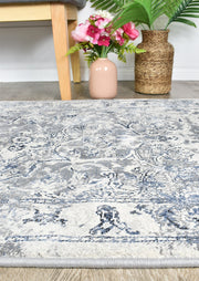 Designer Modern Napoleon Blue Rug