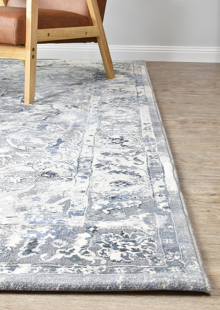 Designer Modern Napoleon Blue Rug