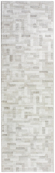 Designer Modern Mandela Runner Rug