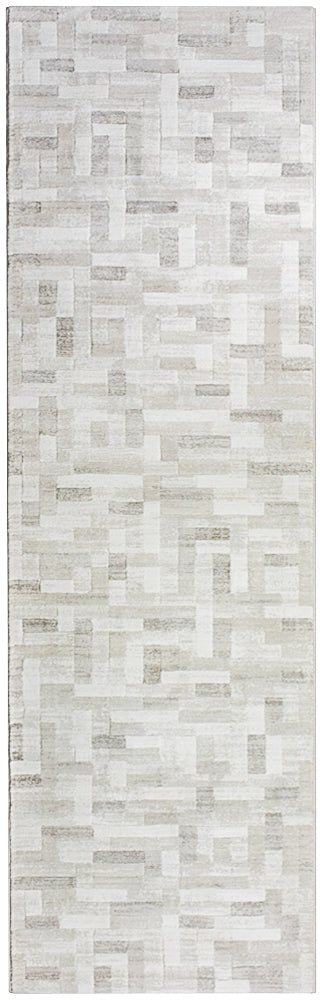 Designer Modern Mandela Runner Rug