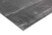Mountainous Grey Plush Rug