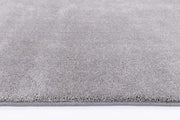 Mountainous Silver Plush Rug